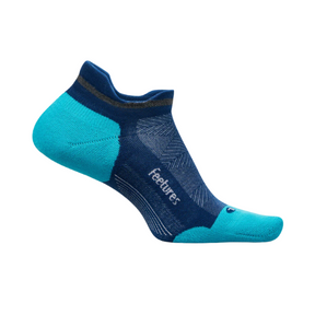 Feetures Elite Max Cushion No Show Tab Blue/Green