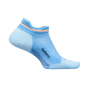 Feetures Elite Max Cushion No Show Tab Blue/Light Blue