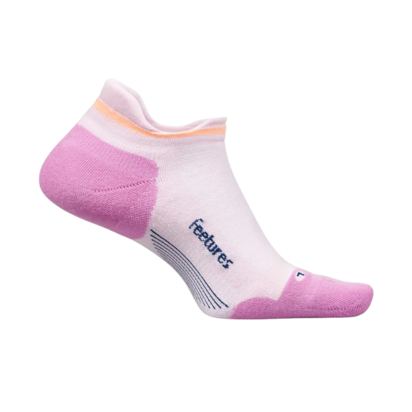 Feetures Elite Max Cushion No Show Tab Pink