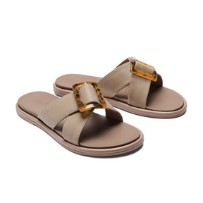 Olukai Women's La'i Slide Taupe