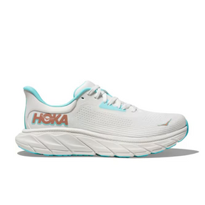 HOKA Women's Arahi 7 (Medium Width) White/Gold