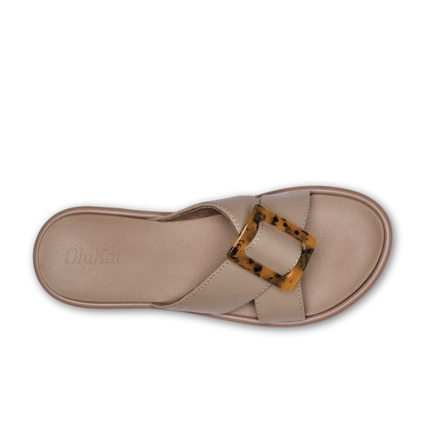 Olukai Women's La'i Slide Taupe