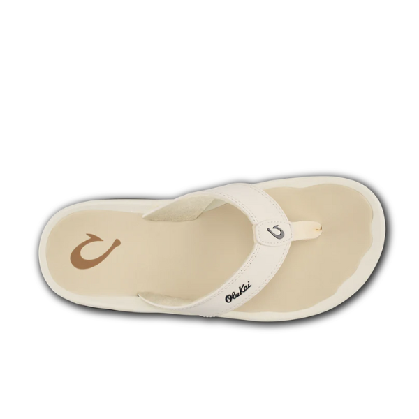 Olukai Men's Ohana White/Black