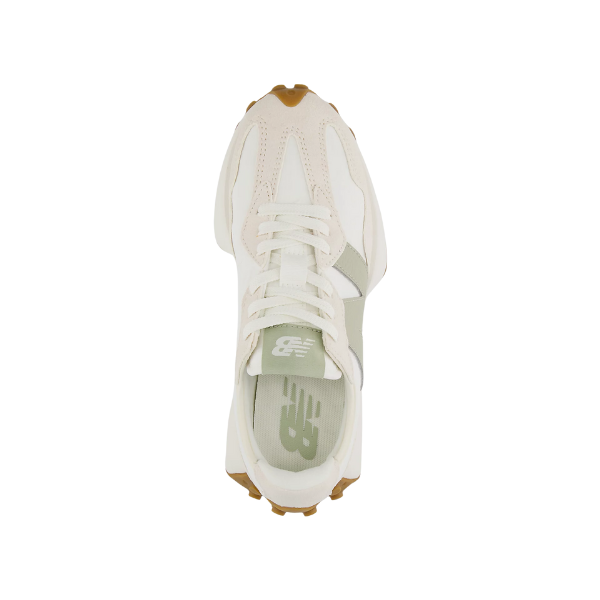 New Balance Women's 327 White/Olive