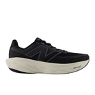 The New Balance Womens Fresh Foam X 1080v14 in Black/White features a large side N logo and thick white Fresh Foam X sole, shown in side profile on a white background.