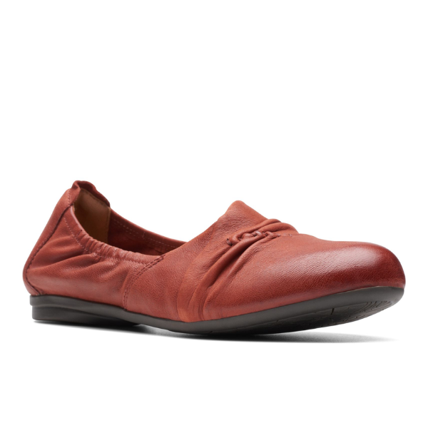 Clarks Rena Way Castaño para mujer