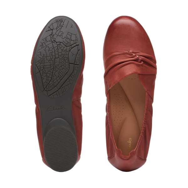 Clarks Rena Way Castaño para mujer