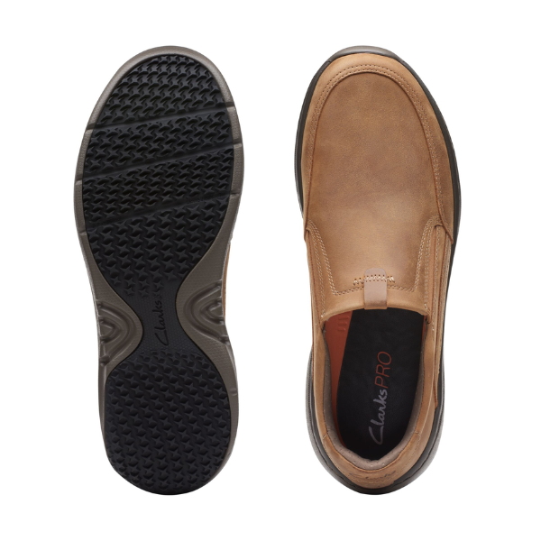 Clarks Herren Pro Step Bienenwachsleder