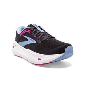 Brooks Women's Ghost Max Wide Ebony/Open Air/Lilac Rose