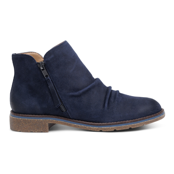 Aetrex Damen Mila Low Boot Navy