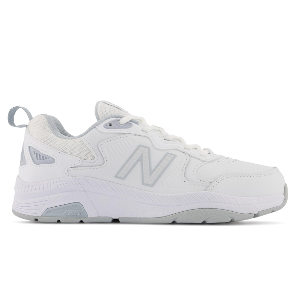 New Balance Mujer WX857 v3 Ancho Blanco/Azul