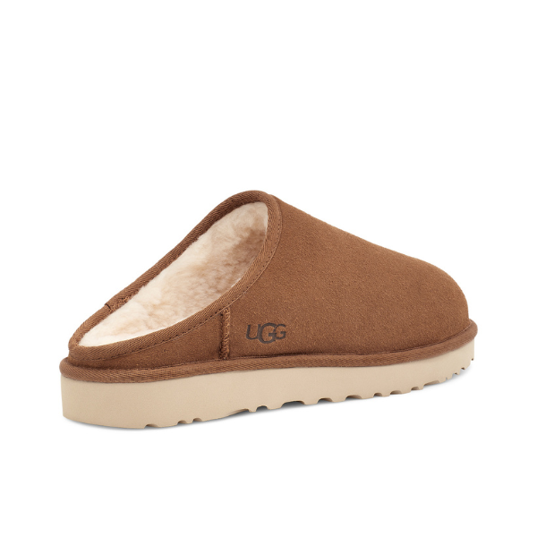 UGG Zapatillas clásicas sin cordones para hombre color castaño