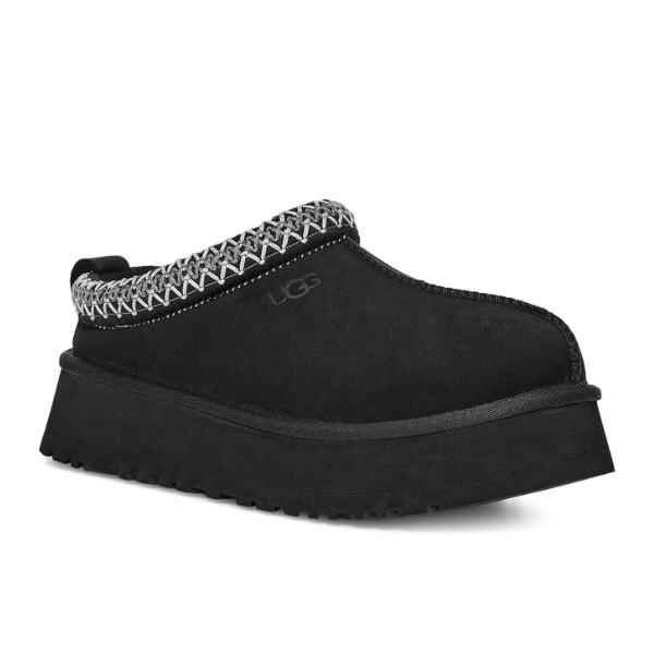 Pantuflas UGG Tazz para mujer, color negro