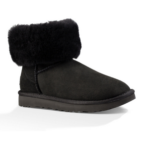 UGG Women's Classic Short II Boot Black UGG Women's Classic Short II Boot Black