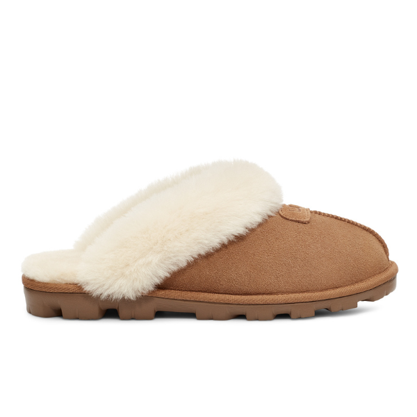 【UGG】 正規品★ (W) Coquette Slipper Chestnut ★人気 UGG Women's Coquette Slipper Chestnut