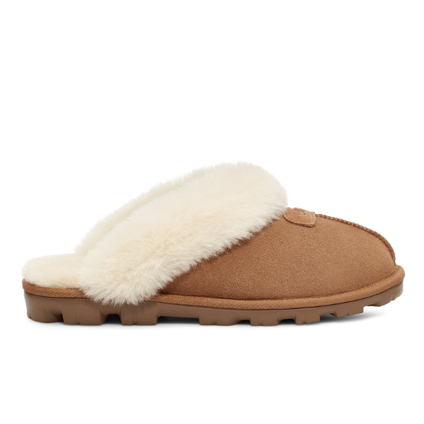 UGG Damen Coquette Slipper Kastanie