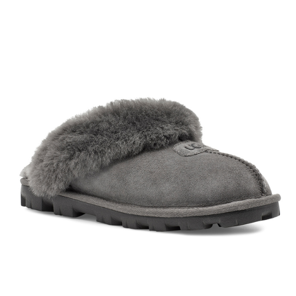 Pantuflas UGG Coquette para mujer gris