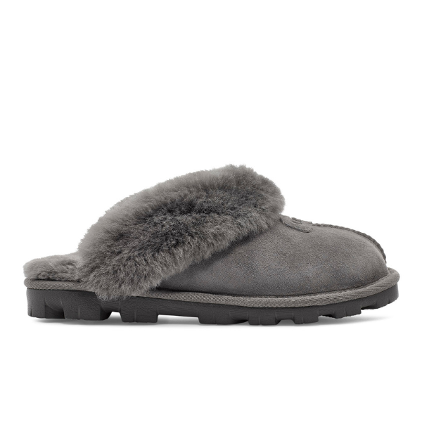 Pantuflas UGG Coquette para mujer gris