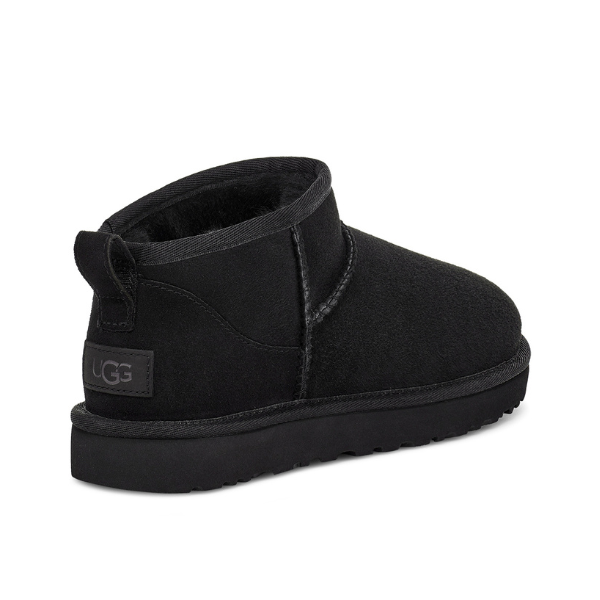 UGG Botas clásicas ultra mini para mujer, color negro