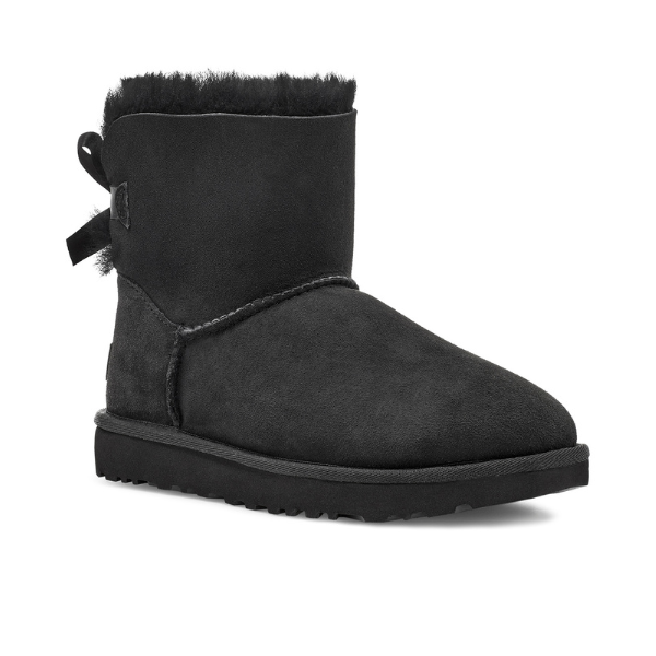 UGG Mini Bailey Bow II de mujer de color negro