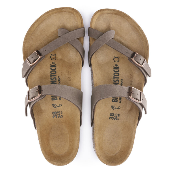 Birkenstock Mayari Birkibuc Moca para mujer