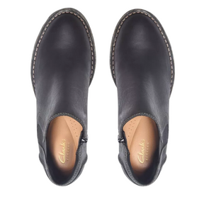 Clarks Women's Kastela Lo Black Leather