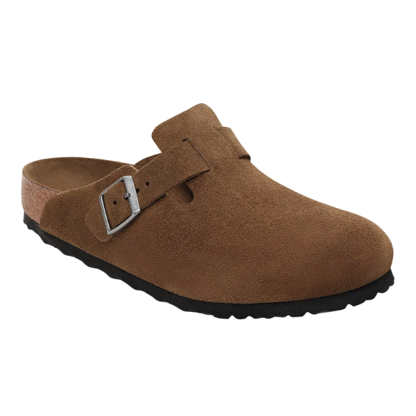 Birkenstock Women's Boston Soft Footbed Dark Tea