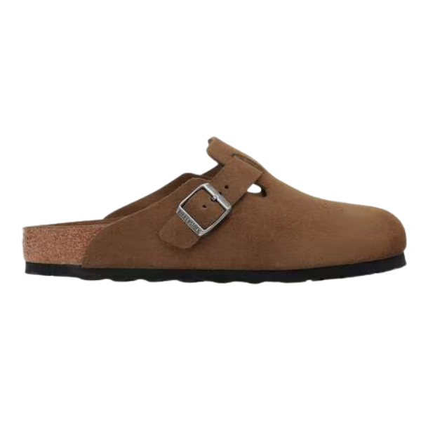 Birkenstock Women's Boston Soft Footbed Dark Tea