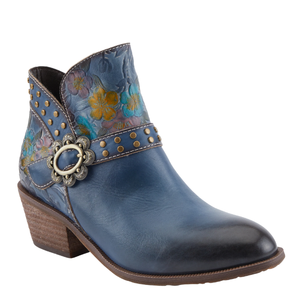 Spring Step Women's Daintylady Boot Blue Multi
