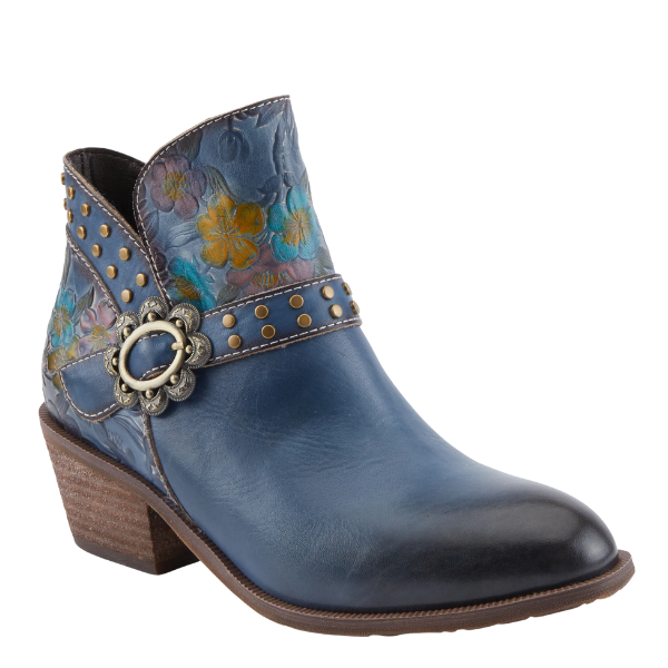 Spring Step Women's Daintylady Boot Blue multi
