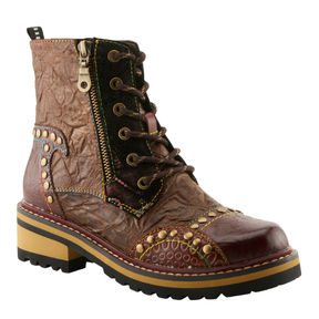 Spring Step Women's Rugup Brown Multi