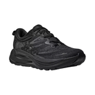The HOKA Men's Gaviota 6 Wide in Black offers cushioned support and a lace-up design, ideal for overpronators.