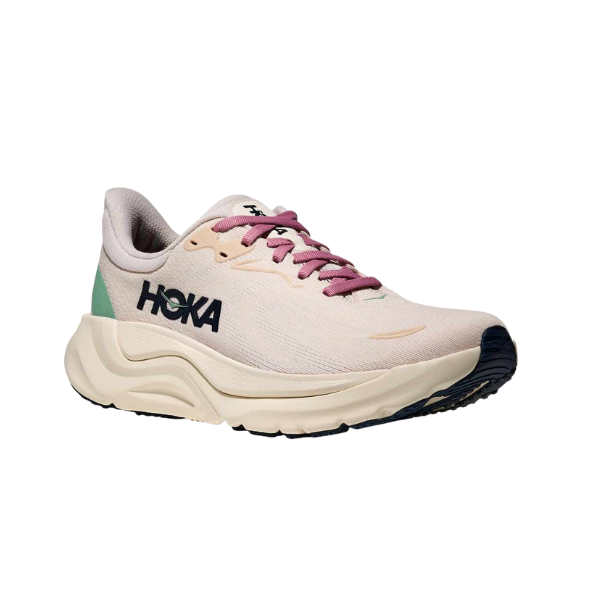 Hoka Women's Arahi 8 Rose/Alabaster Wide – Lucky Feet Shoes