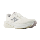 NEW BALANCE Women's 860V15 Wide White/Silver with mesh upper, gray N logo, Fresh Foam X, and textured sole.