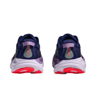HOKA Women's Midnight Blue/Navy Gaviota 6 stability running shoes for overpronation, back view.