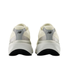 Pair of New Balance Women's 860V15 Yellow/White shoes viewed from the back, showcasing heels and black tread.