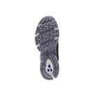 NEW BALANCE Men's U530 Grey/Silver shoe with textured sole, flex grooves, and blue-white 530 accents on the heel.