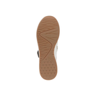 Brown textured sole shown from beneath; fits DANSKO Women’s Carolina Walnut Suede Mary Jane sneakers.