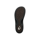 OLUKAI Women’s Ohana Lahi sandal sole with swirl design and logo—ideal for beach sandal enthusiasts.