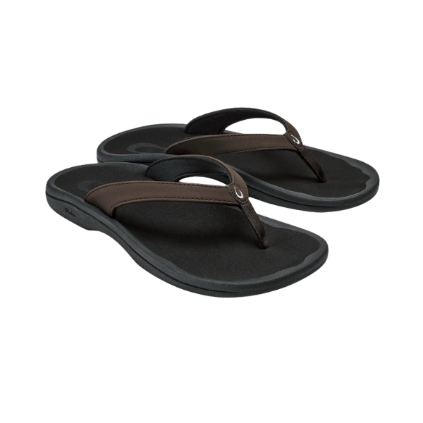OLUKAI Ohana Lahi 20583-4840: comfy, cushioned women’s sandals—ideal water-resistant flip flops for the beach.