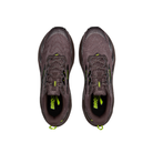 BROOKS Men’s Ghost Trail Brown shoes with green accents—designed for all-terrain traction and off-road running.
