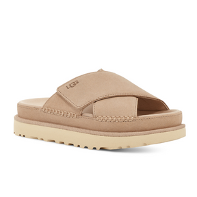 UGG Women's Goldenstar Cross Slide Driftwood UGG Women's Goldenstar Cross Slide Driftwood