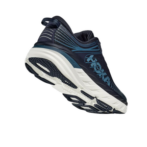 HOKA Men's Bondi 7 (Wide Width) Blue/White