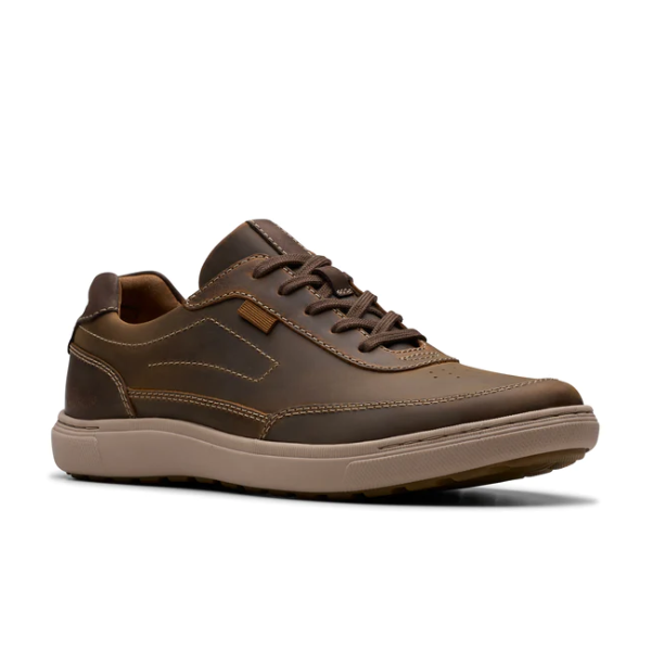 Clarks Men's Mapstone Trail Beeswax Leather Brown