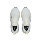 Brooks Women’s Ghost Max 4 in grey/white, high-stack cushioned women’s runners, viewed from above.