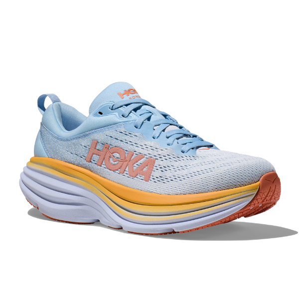 HOKA Damen Bondi 8 Wide Summer Song/Country Air