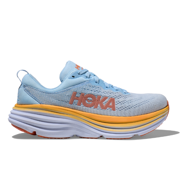 HOKA Damen Bondi 8 Wide Summer Song/Country Air