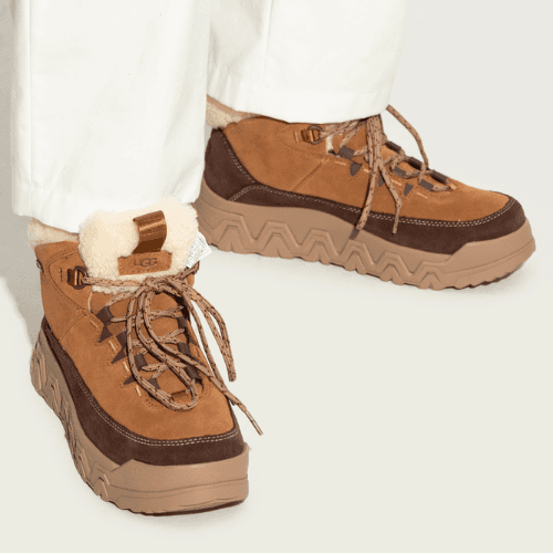 9. UGG Women's Terretrail Cozy Lace Chestnut