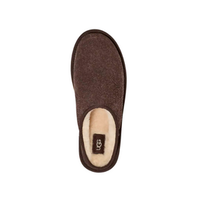 UGG Men's Classic Slip-On Shaggy Suede Brown