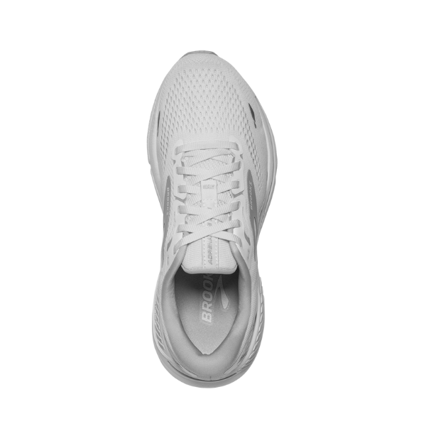 Brooks Women's Adrenaline GTS 23 Wide White/Oyster/Silver